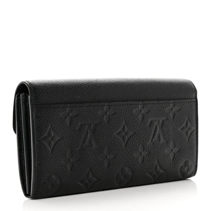 Louis Vuitton Empreinte Sarah Wallet NM Black 3 of 6