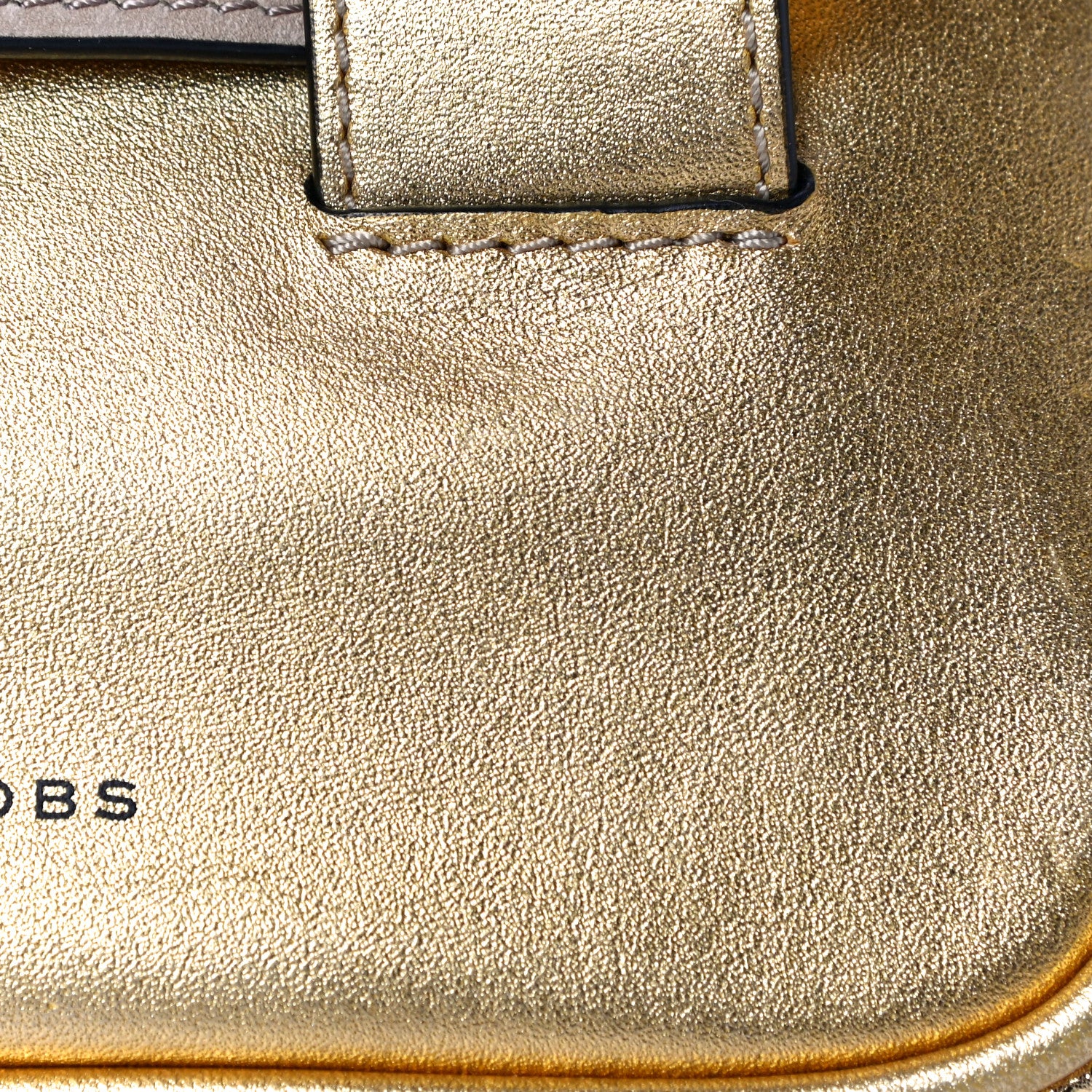 Marc Jacobs Metallic Calfskin Belt Bag Gold 13 of 13