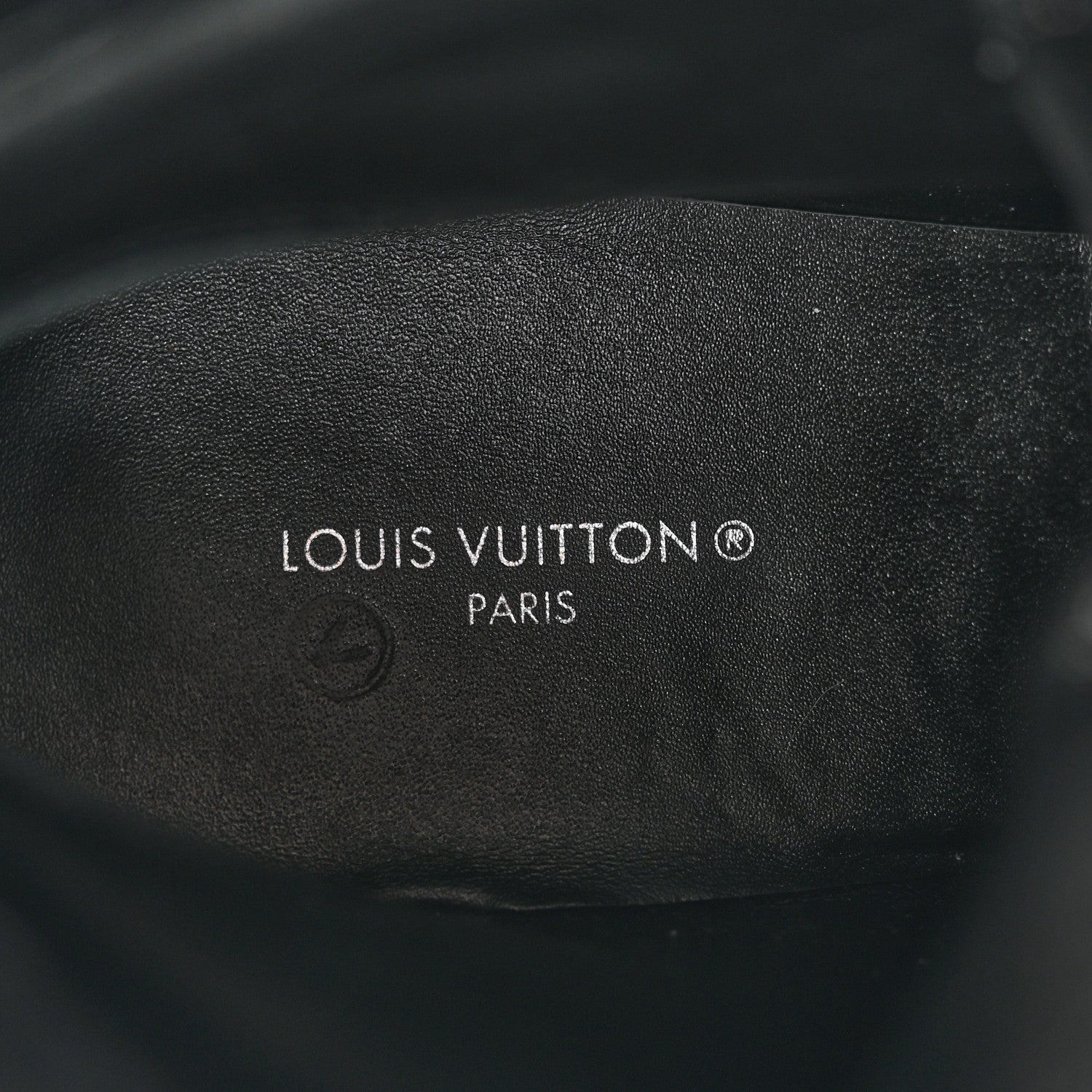 Louis Vuitton Suede Calfskin Monogram Laureate Platform Desert Boots 34.5 Black 7 of 9