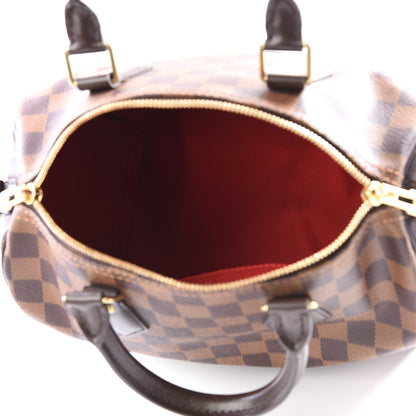 Louis Vuitton Damier Ebene Speedy Bandouliere 25 4 of 12