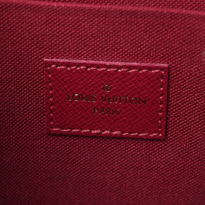 Louis Vuitton Monogram Pochette Felicie Chain Wallet Fuchsia 6 of 8