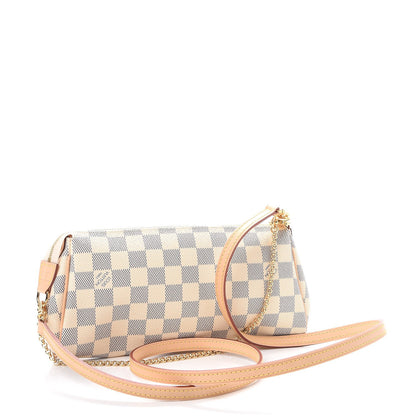 Louis Vuitton Damier Azur Eva Clutch 4 of 9