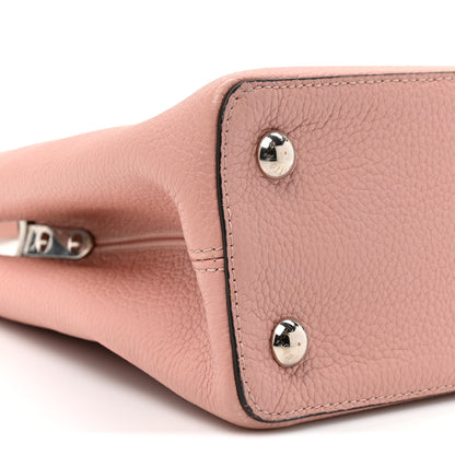 Louis Vuitton Taurillon Capucines PM Magnolia 10 of 13
