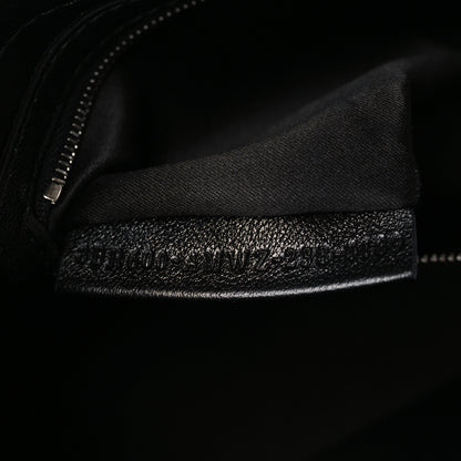 Fendi X MARC JACOBS Nappa Logo Medium Baguette Black 7 of 9