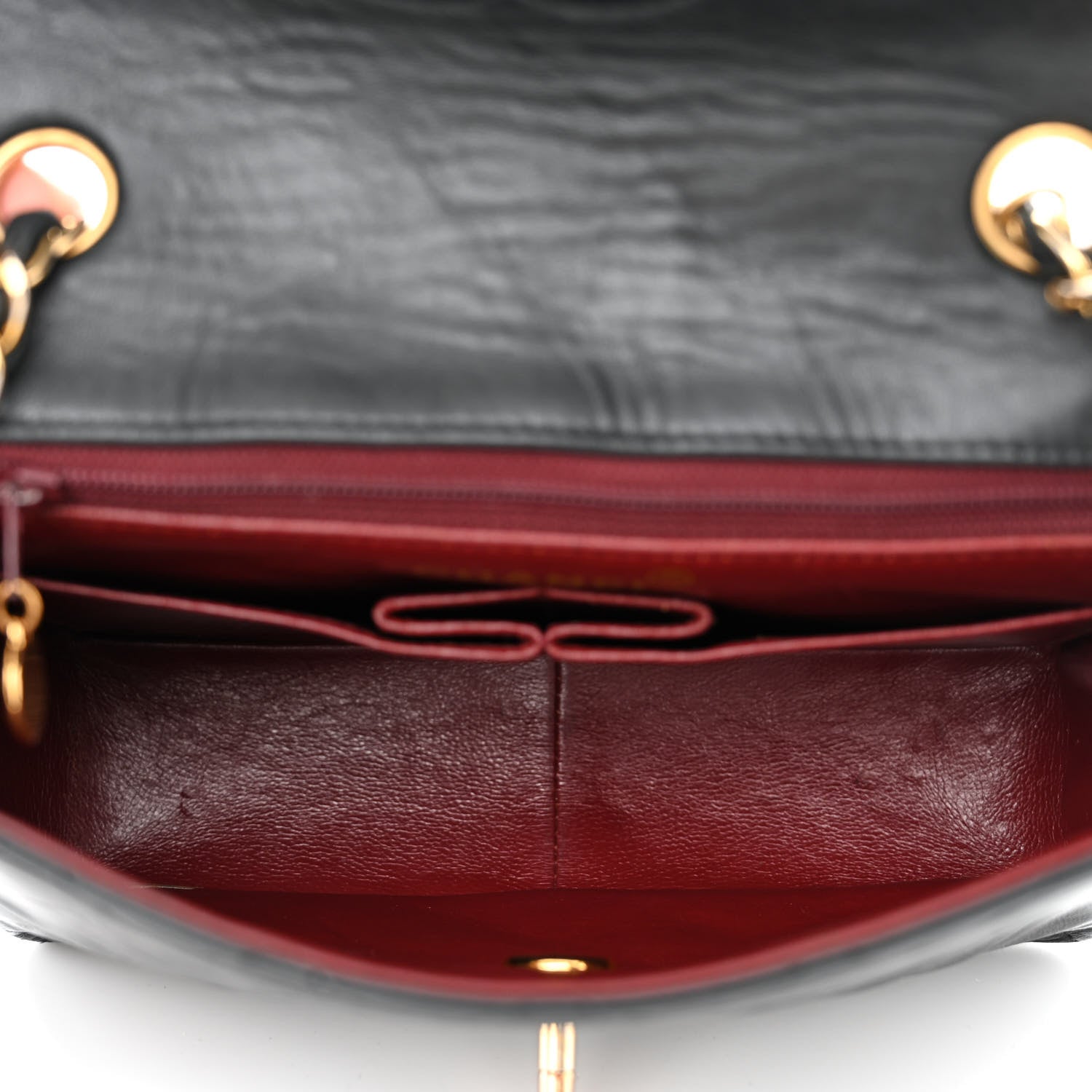 Chanel Lambskin Quilted Small Single Flap Bag Black 5 of 12