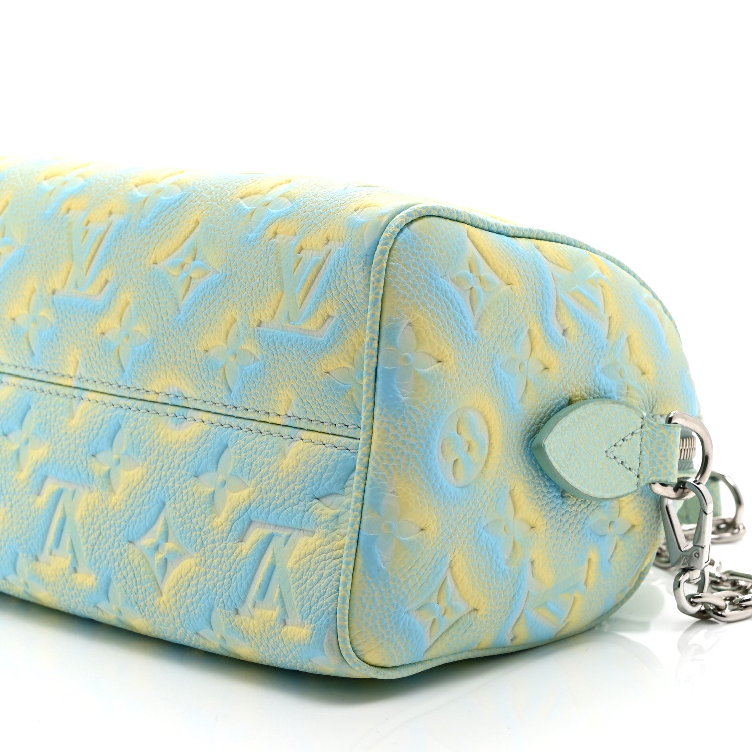 Louis Vuitton Empreinte Monogram Summer Stardust Speedy 20 Water Green 9 of 9