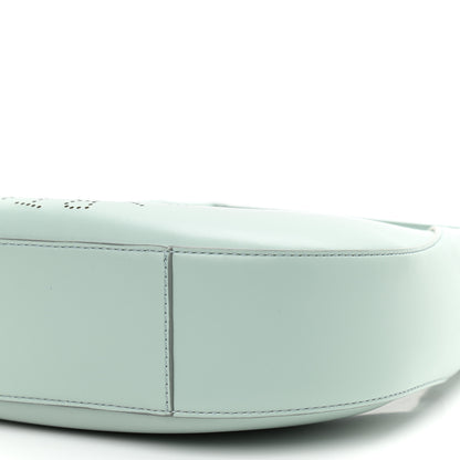 Stella McCartney Eco Alter Nappa Perforated Logo Small Hobo Mist 9 of 9