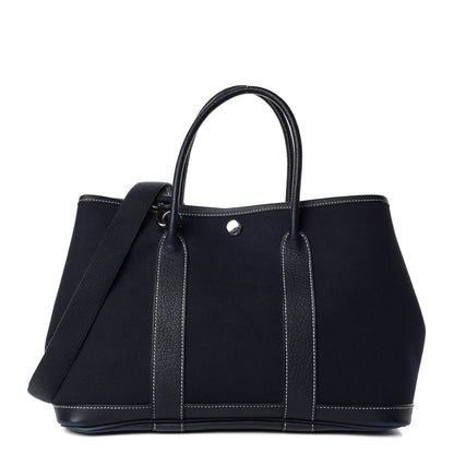 Hermes Toile Negonda Garden Party 30 TPM Bleu Marine 1 of 14