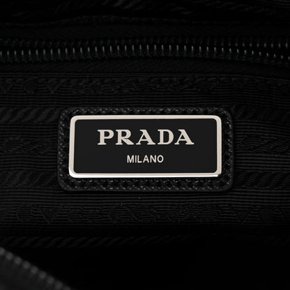 Prada Tessuto Nylon Saffiano Logo Camera Bag Black 6 of 11