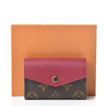 Louis Vuitton Monogram Sarah Multicartes Fuchsia 8 of 8