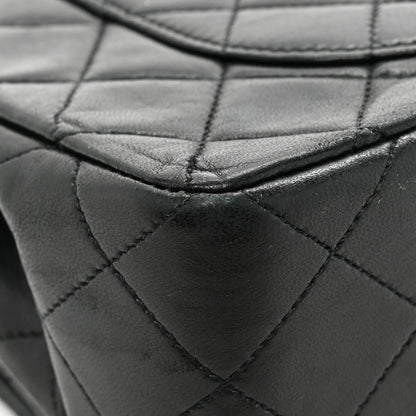 Chanel Lambskin Quilted Small Double Flap Black 17 of 18