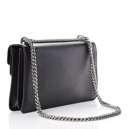 Gucci Pebbled Calfskin Small Dionysus Shoulder Bag Black 3 of 11