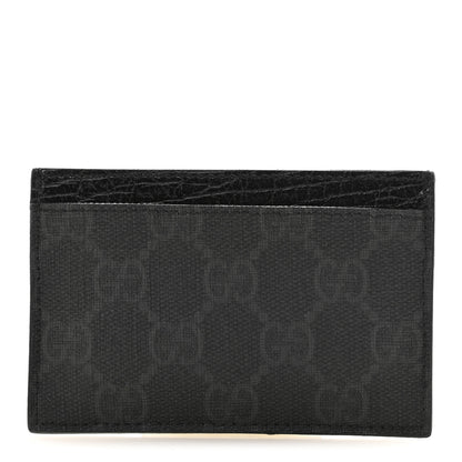Gucci GG Plus Monogram Card Holder Black 1 of 7