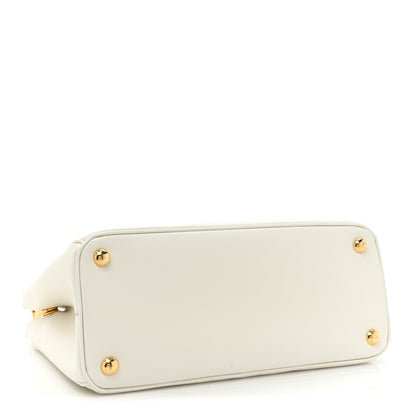 Prada Saffiano Lux Small Galleria Double Zip Tote White 4 of 13