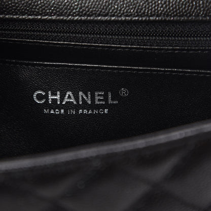 Chanel Iridescent Caviar Quilted Mini Rectangular Flap Black 6 of 10
