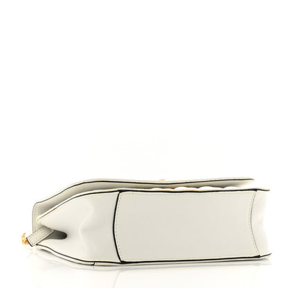 Versace Nappa Quilted Virtus Top Handle Shoulder Bag White 4 of 12
