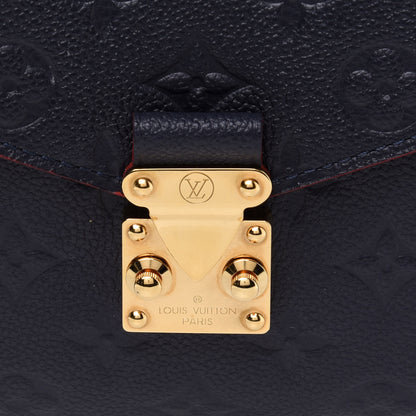 Louis Vuitton Empreinte Pochette Metis Marine Rouge 9 of 13