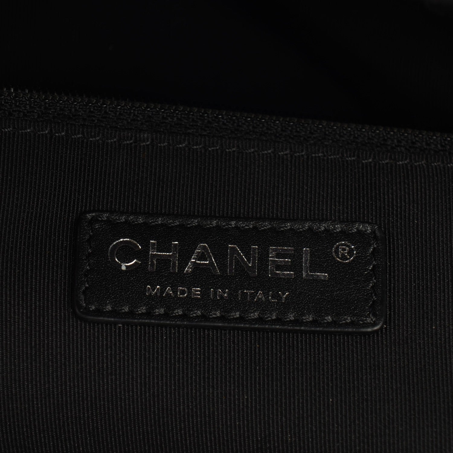 Chanel Caviar Quilted Large CC Tote Black 5 of 7