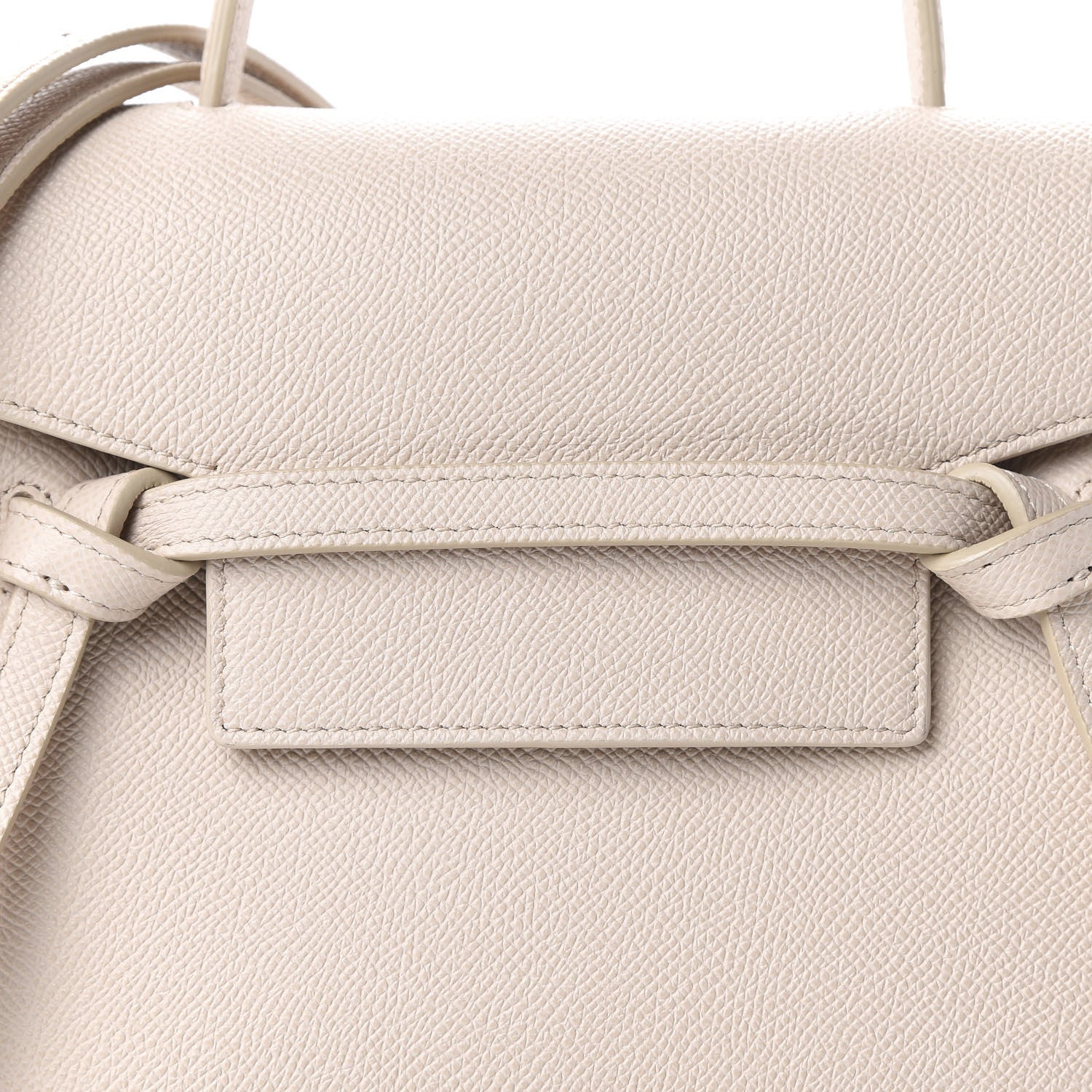 Celine Grained Calfskin Nano Belt Bag Powder 8 of 8