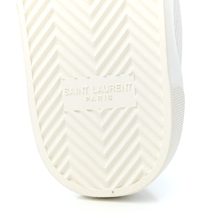 Saint Laurent Nappa Venice Sneakers 37 White Gold 5 of 7