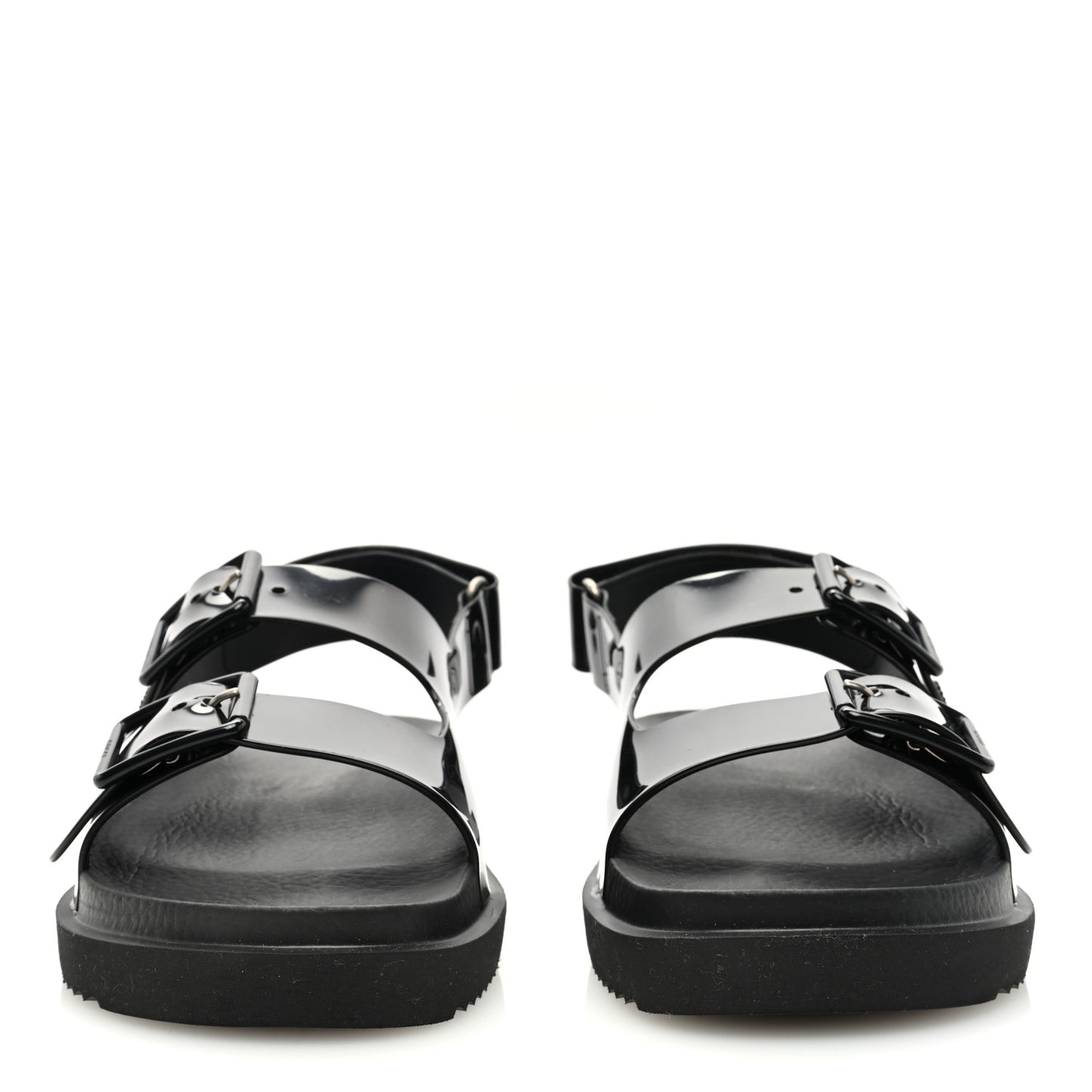 Rubber Mini Double G Womens Isla Dad Sandals 39 Black