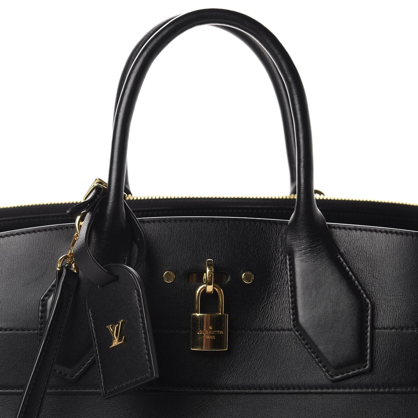Veau Satin City Steamer GM Black