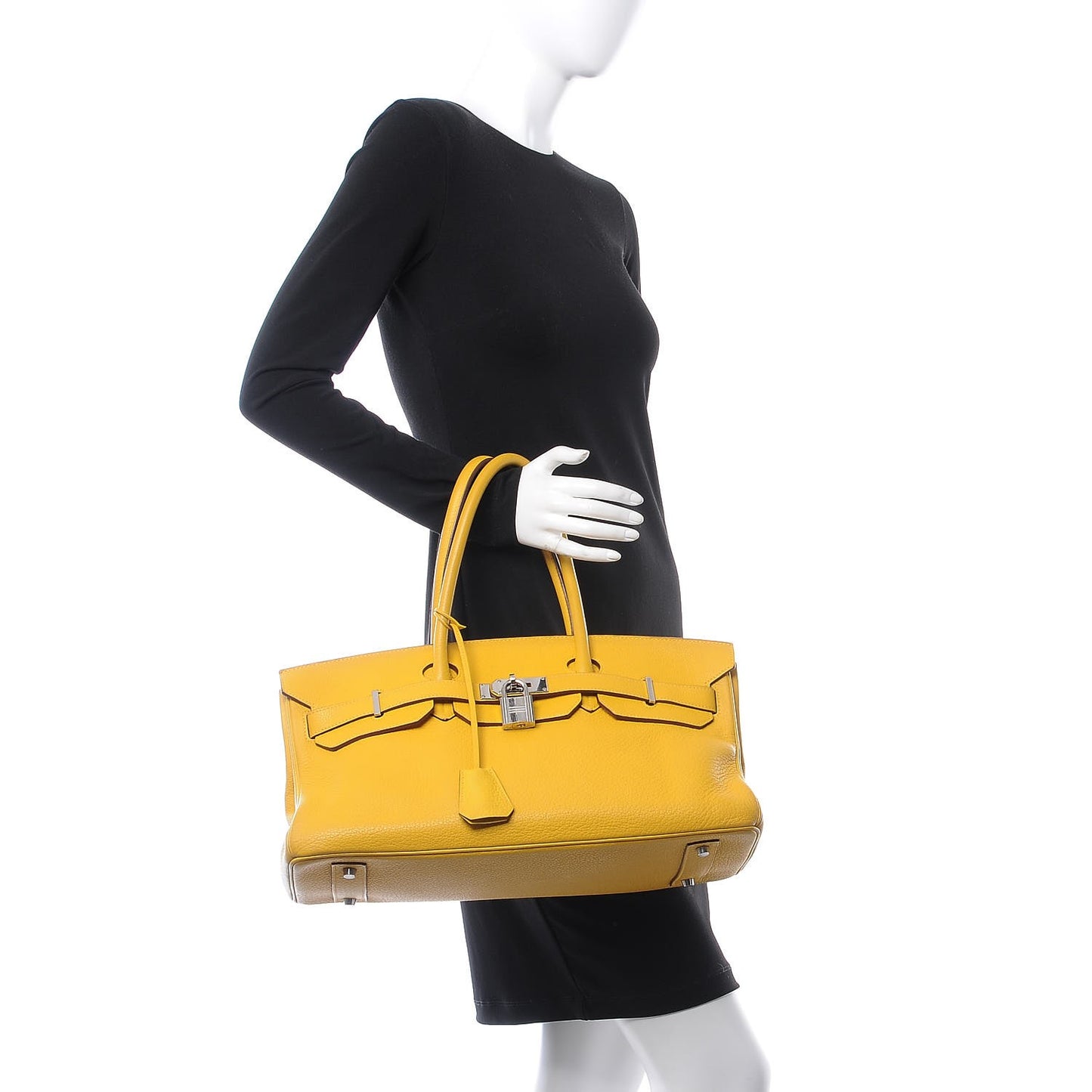 Taurillon Clemence JPG Shoulder Birkin II 42 Soleil