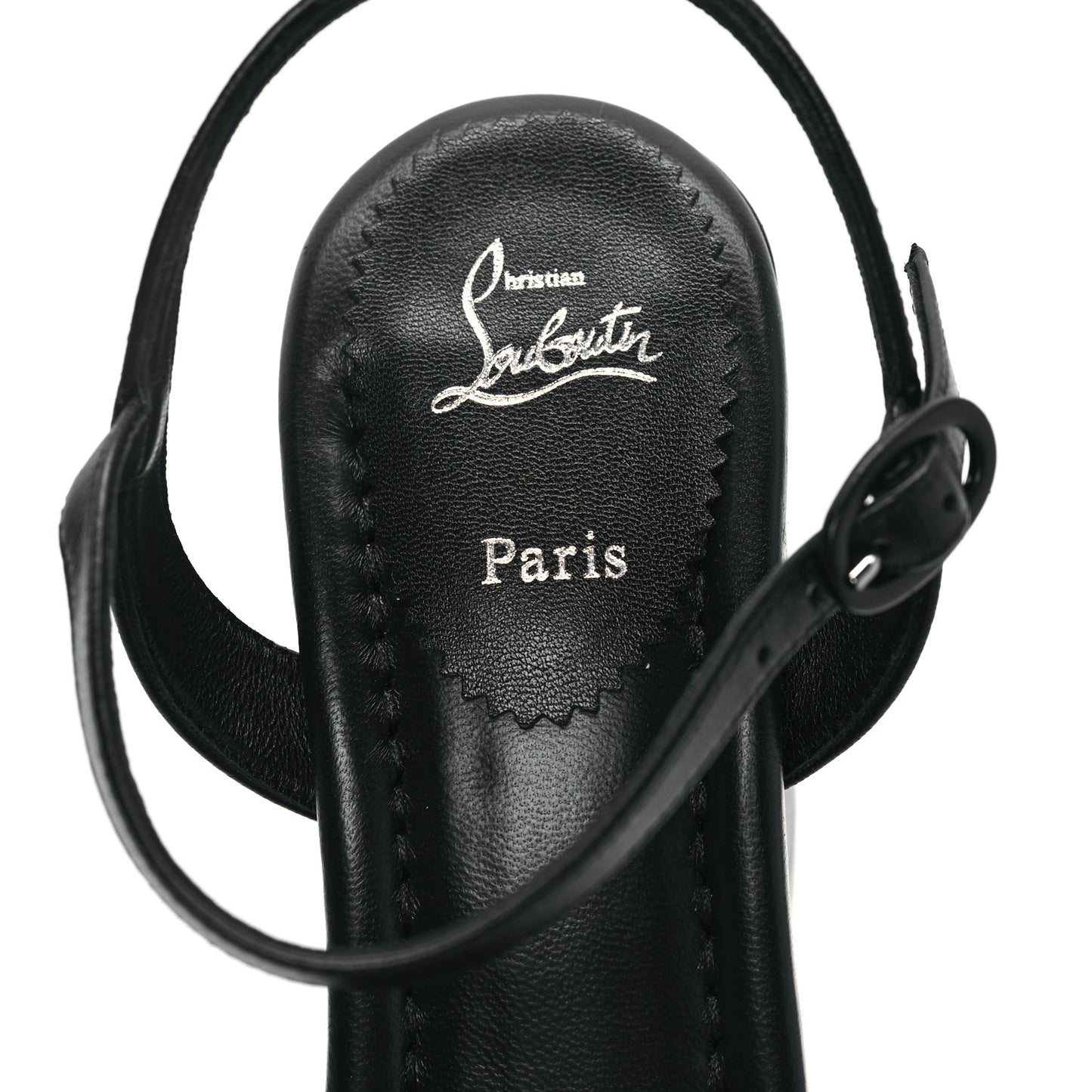 Nappa Miss Jane 85 Sandal 38 Black