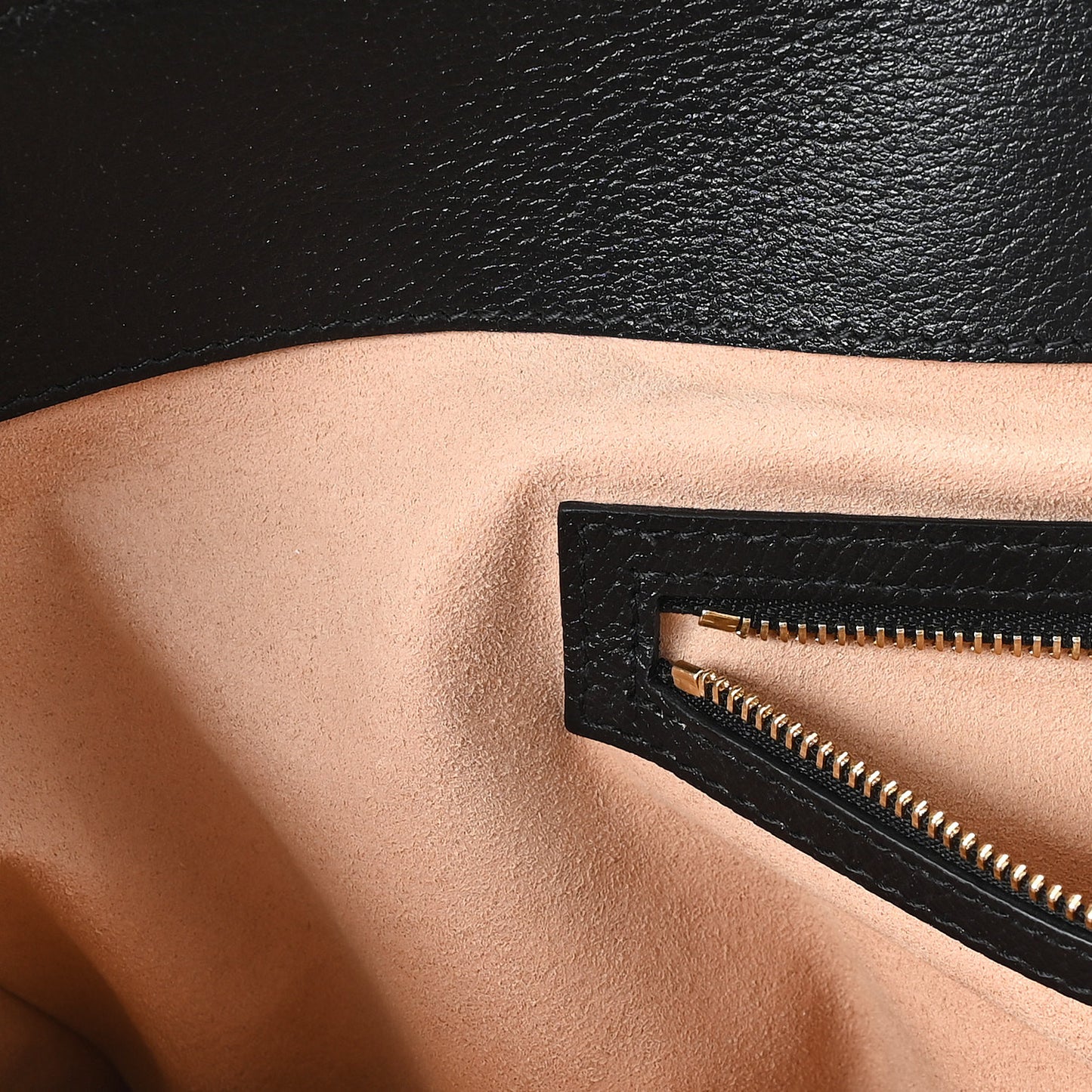 Textured Calfskin Web Medium Ophidia Shopping Tote Black