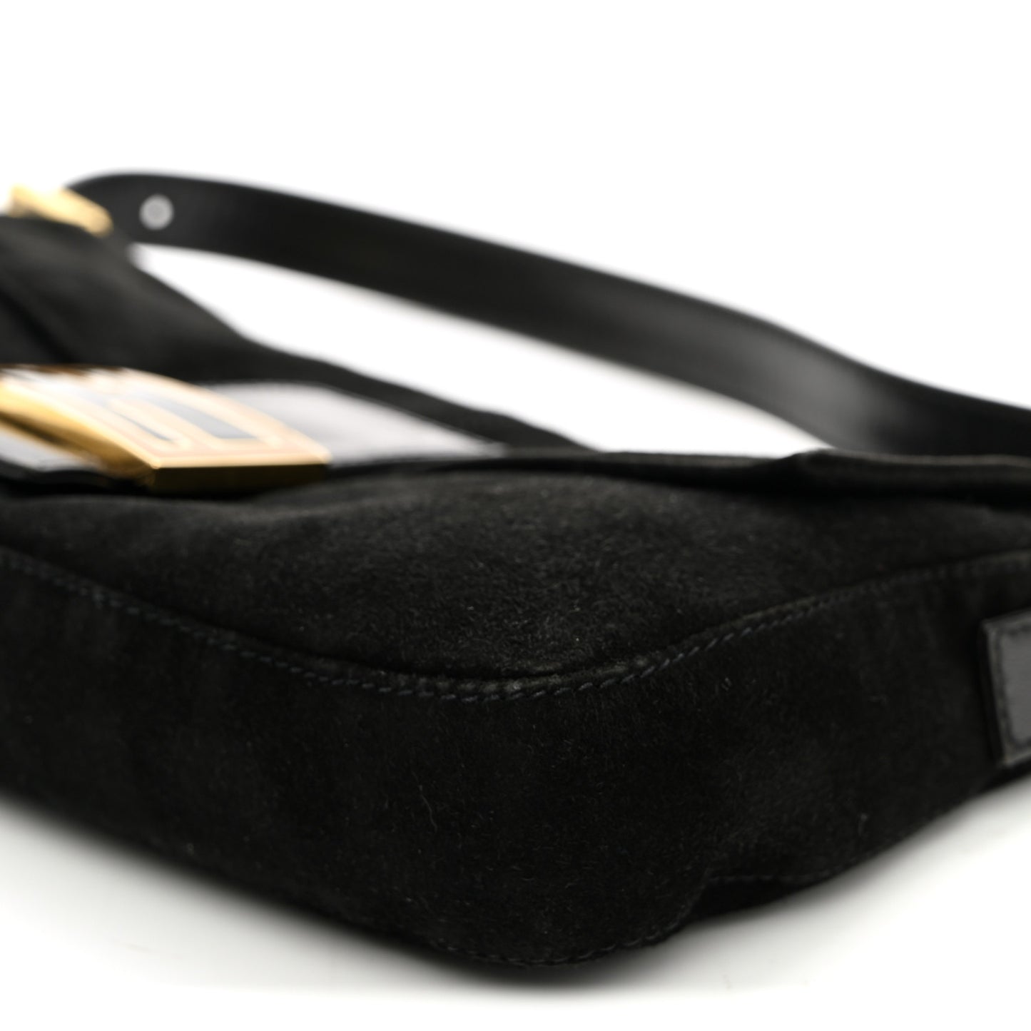 Suede Baguette Black
