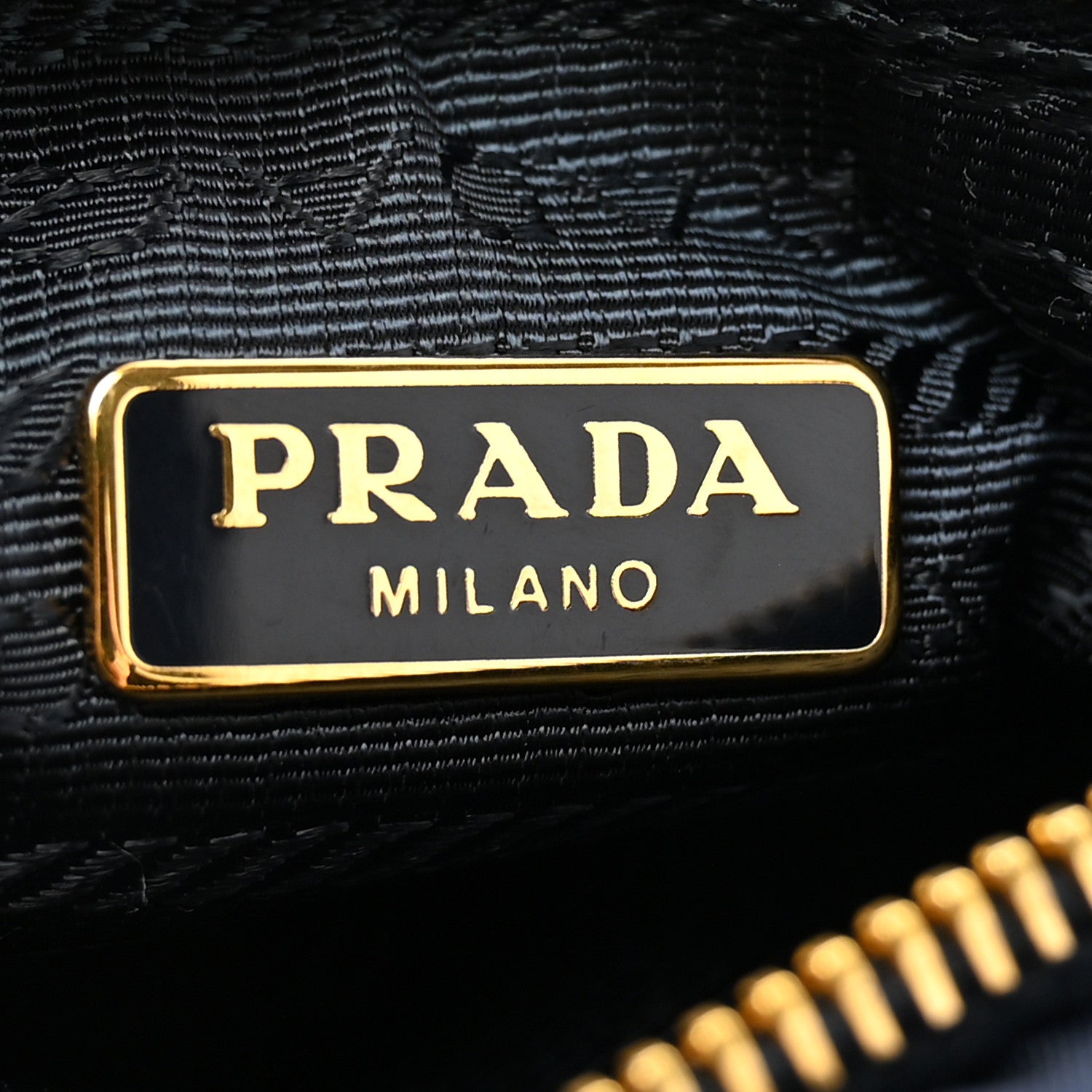 Prada Tessuto Nylon Wristlet Clutch Baltico 6 of 11