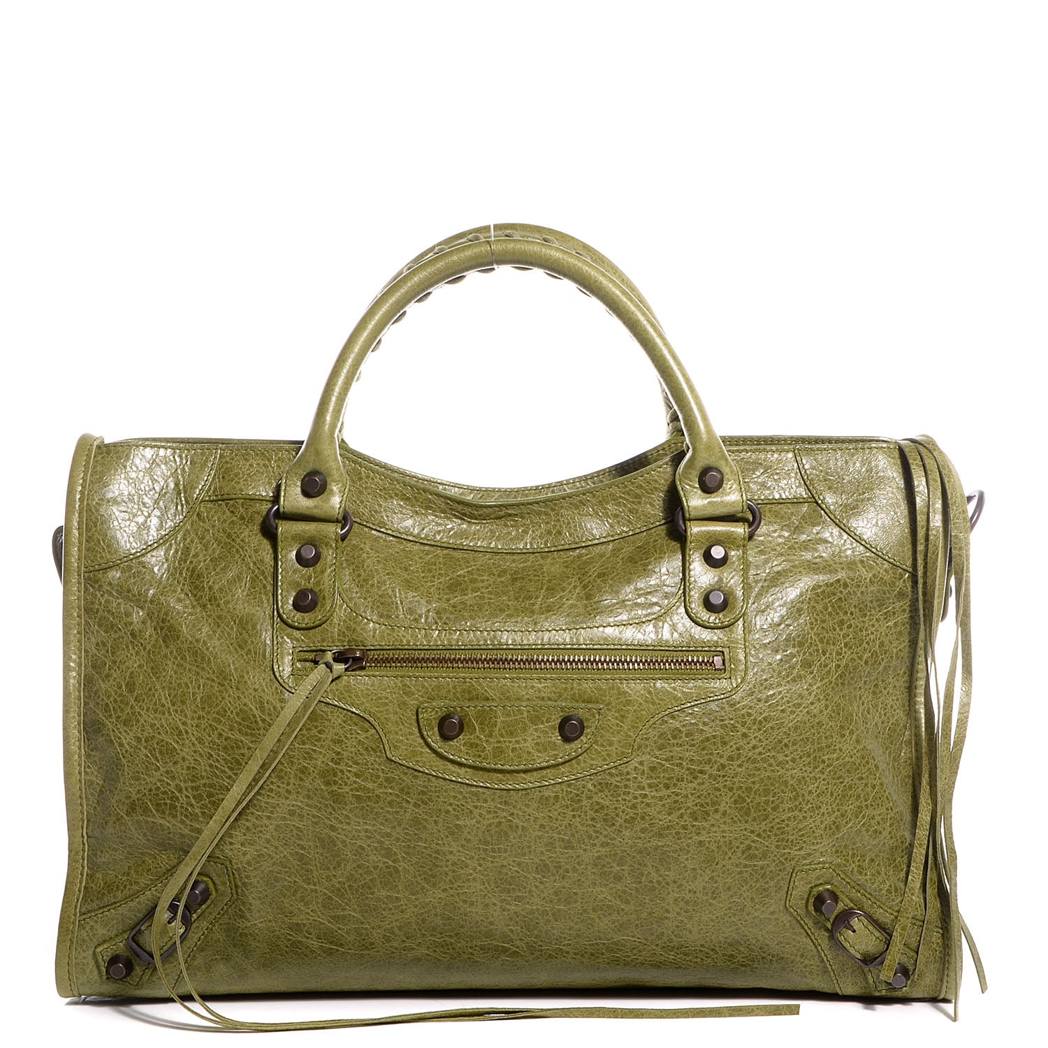 Balenciaga Agneau City Light Olive 1 of 12