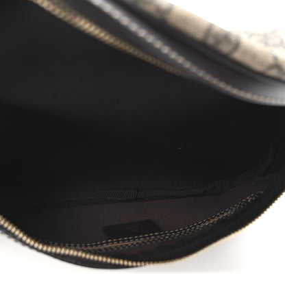 Gucci GG Supreme Monogram Belt Bag Dark Brown 5 of 10