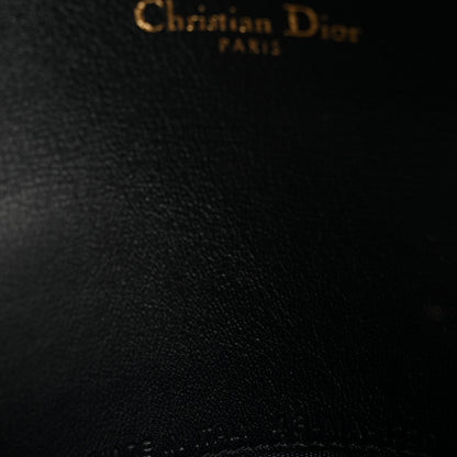 Christian Dior Oblique Saddle Chain Long Wallet Blue 8 of 15