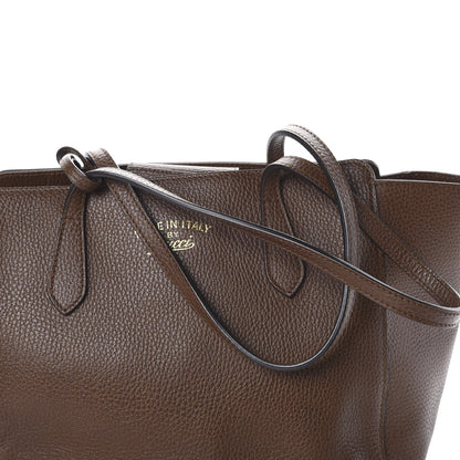 Gucci Dollar Calfskin Small Swing Tote Nut Brown 9 of 9