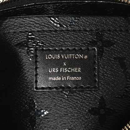 Louis Vuitton X UF Tufted Monogram Pochette Accessories Black Red 6 of 13