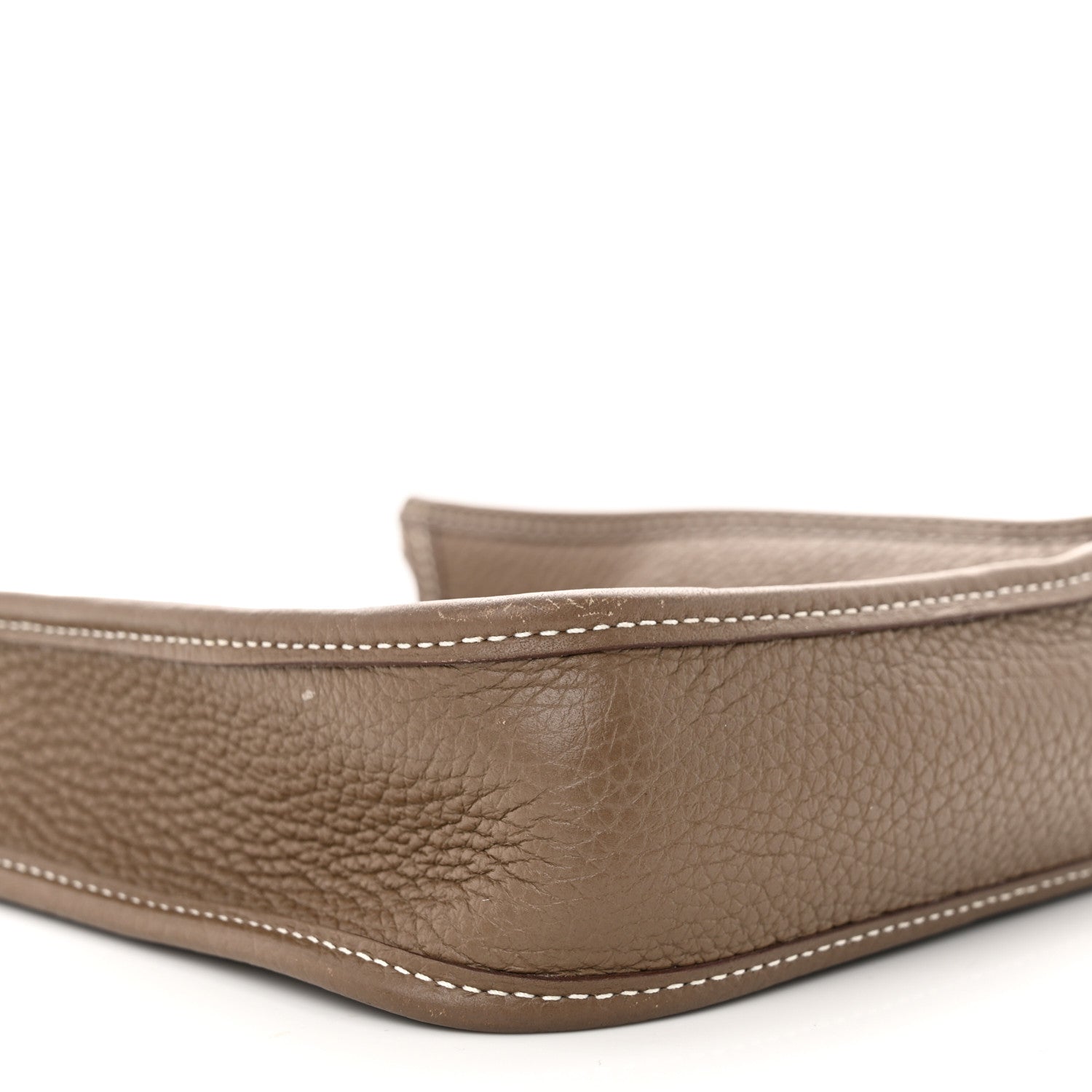 Hermes Taurillon Clemence Amazone Evelyne TPM Etoupe Bleu Indigo 9 of 12