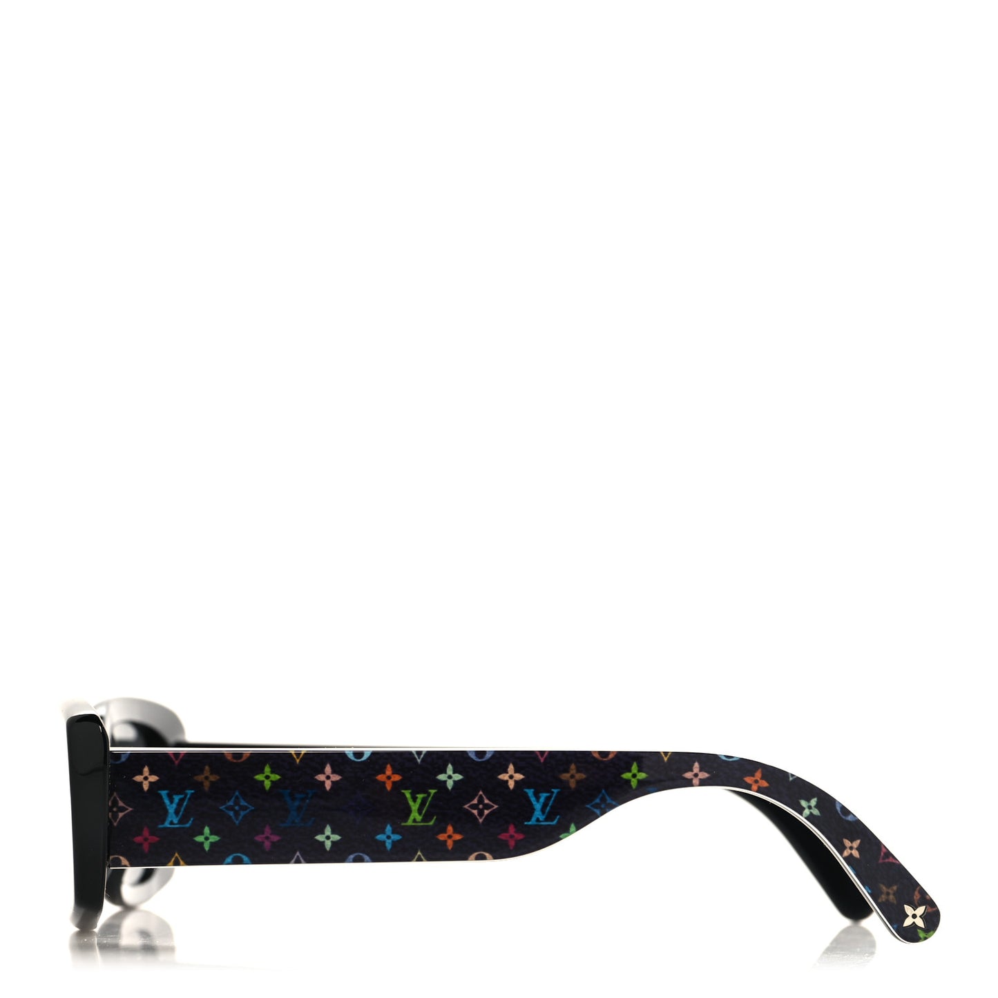 LV X TM Acetate Monogram Multicolor Sunglasses Z2709W Black