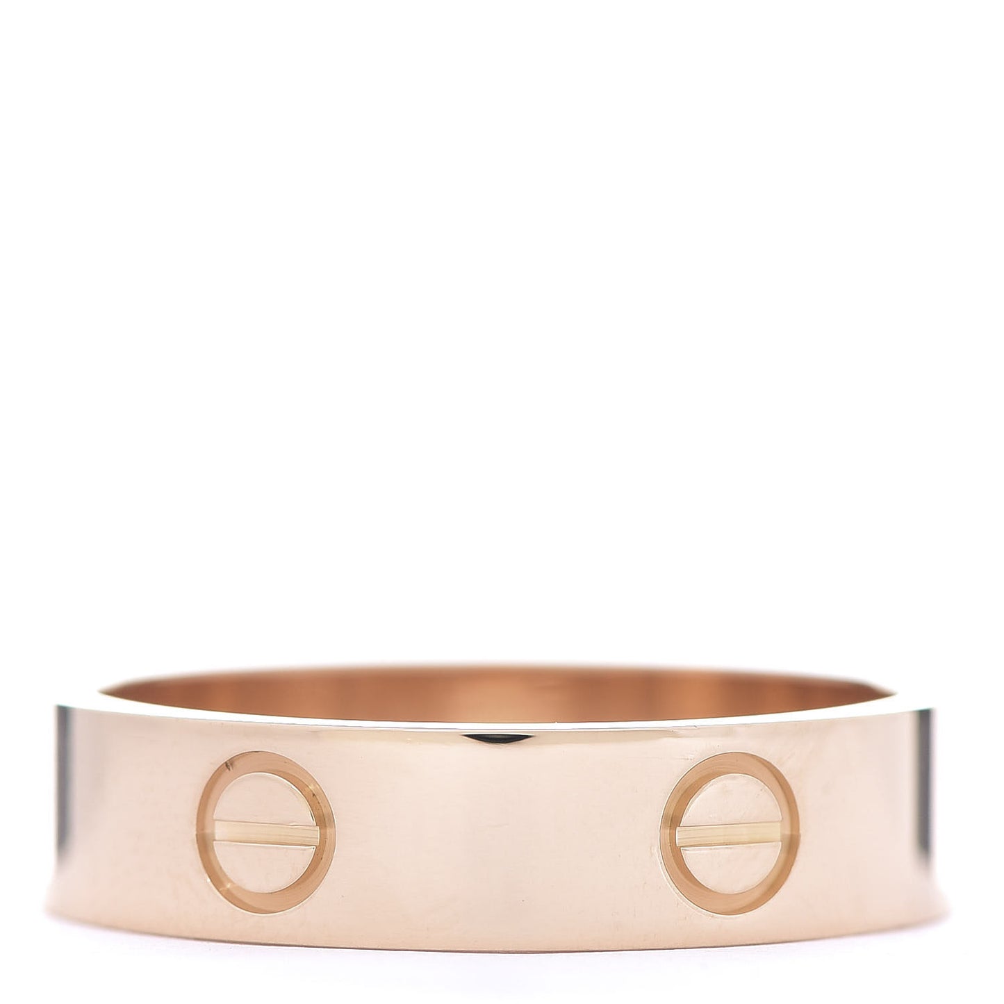 18K Pink Gold 5.5mm LOVE Ring 64 10.75
