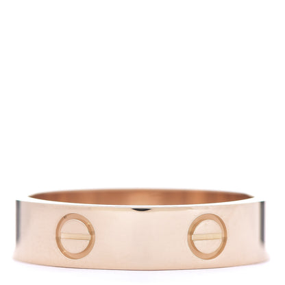 Cartier 18K Pink Gold 5.5mm LOVE Ring 64 10.75 3 of 5