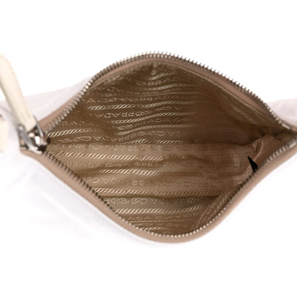Prada Nylon Re-Edition 2005 Shoulder Bag White 5 of 11