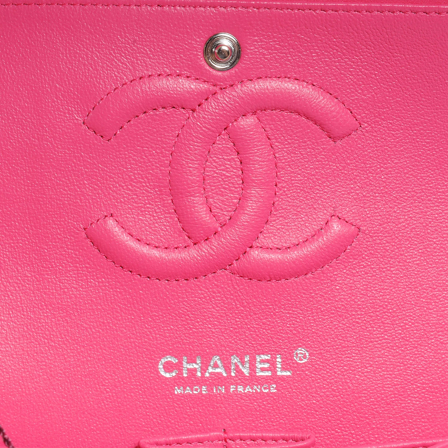 Chanel Lambskin Medium Double Flap Pink 6 of 9