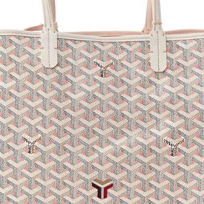 Goyard Goyardine Saint Louis Claire Voie PM White Pink 9 of 11