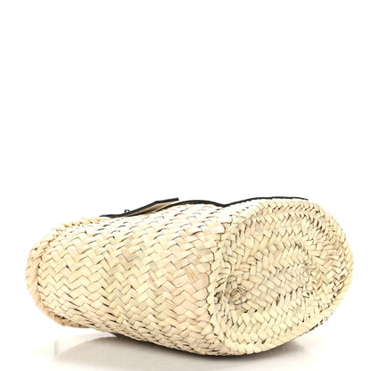 Loewe Raffia Small Basket Tote Bag Natural White 4 of 8