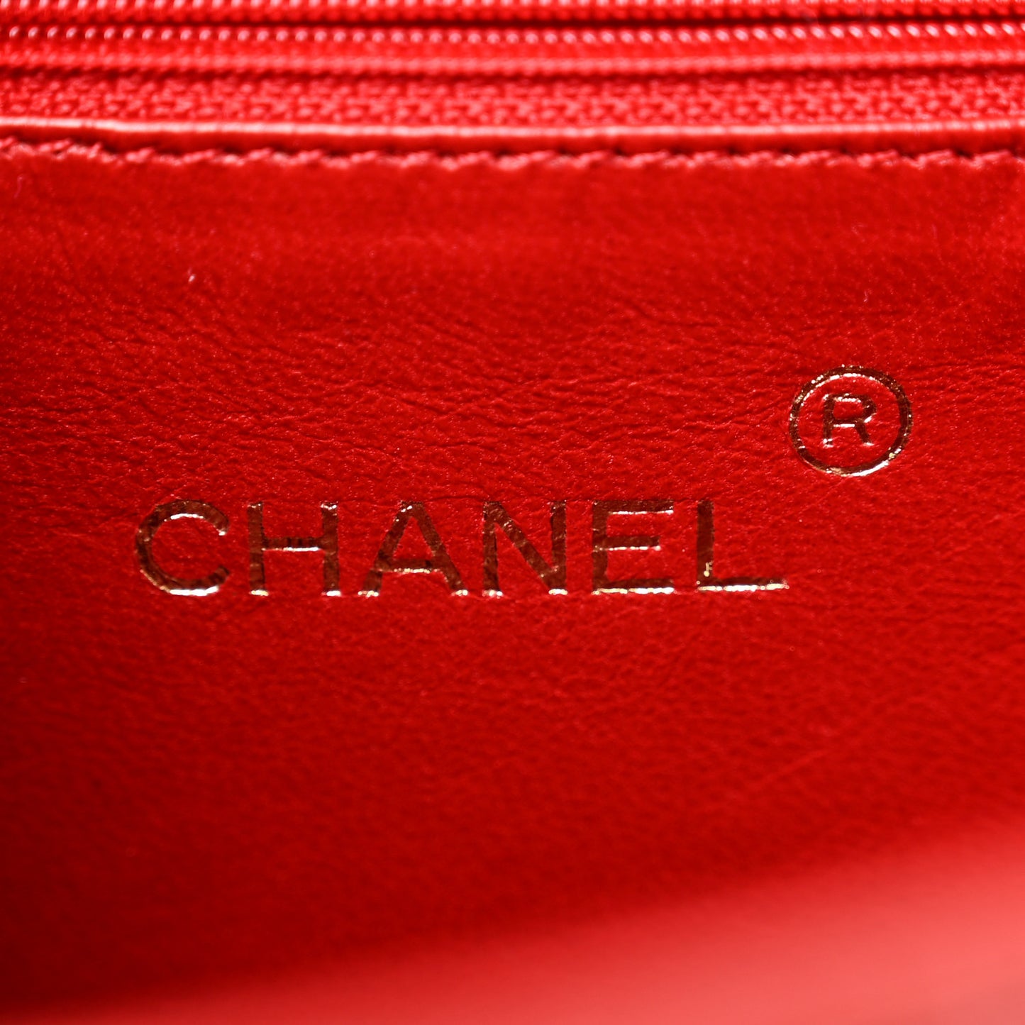 Shiny Alligator Small Single Flap Red