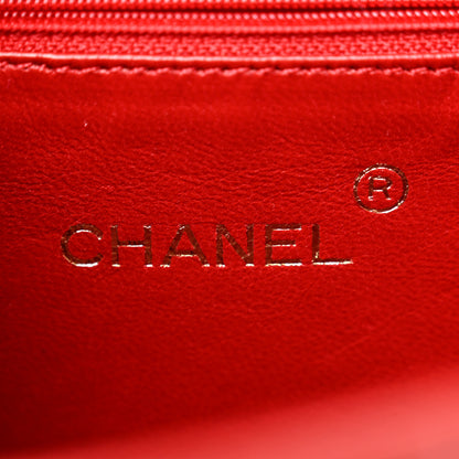 Chanel Shiny Alligator Small Single Flap Red 6 of 10
