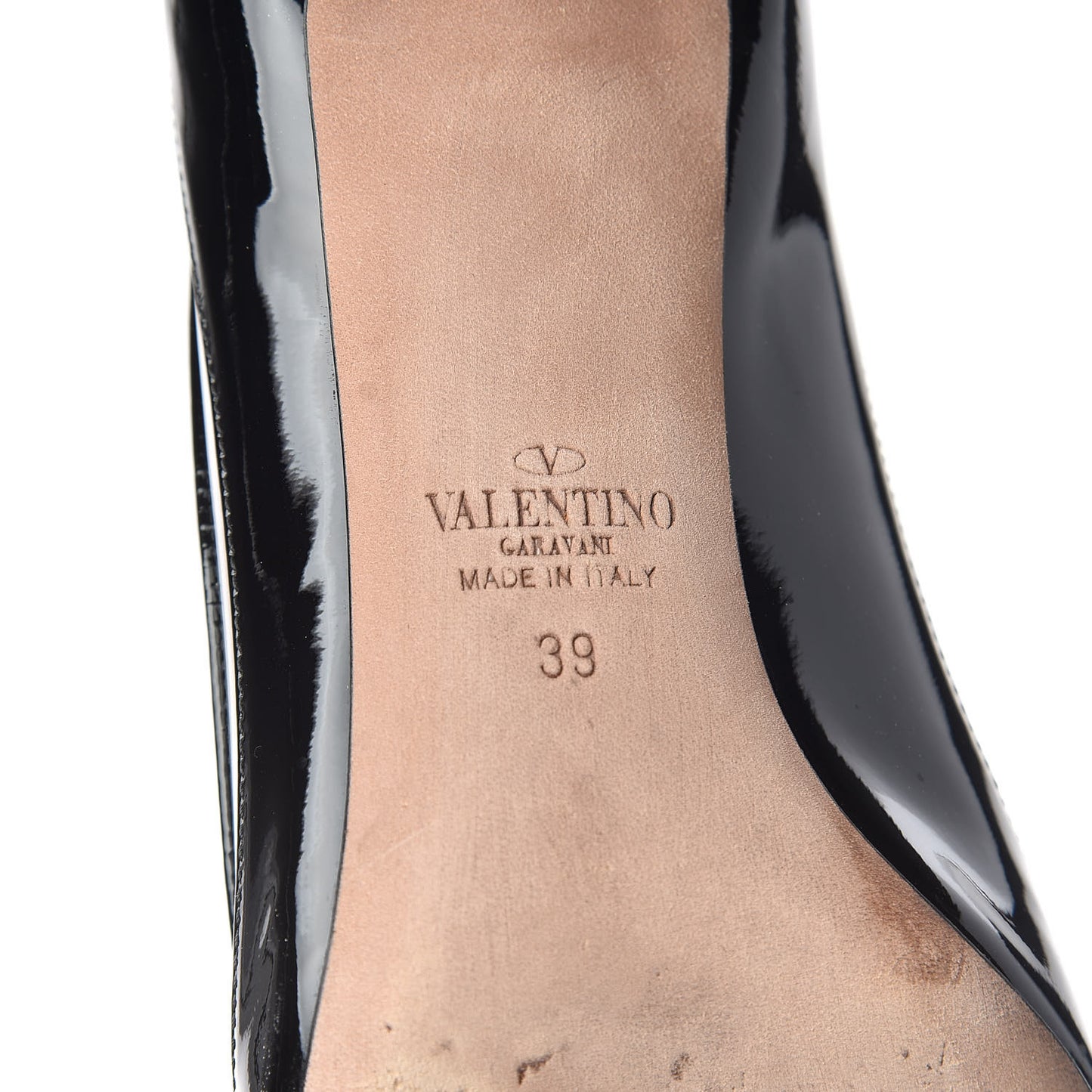 Patent PVC Glassglow Pumps 39 Black