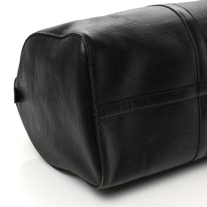 Louis Vuitton Epi Keepall 50 Black 6 of 7