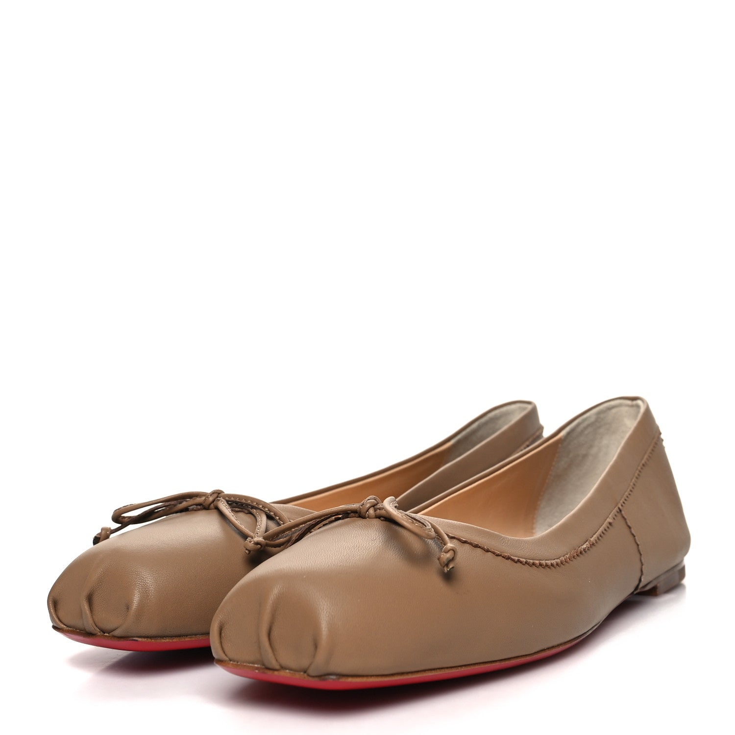 Christian Louboutin Nappa Mamadrague Flats Nude 39.5 3 of 7