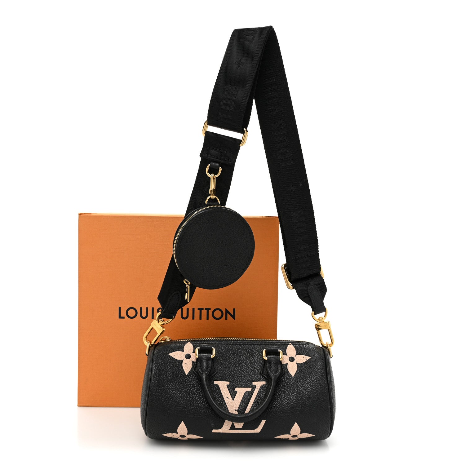 Louis Vuitton Empreinte Monogram Giant Papillon BB Black Beige 11 of 11